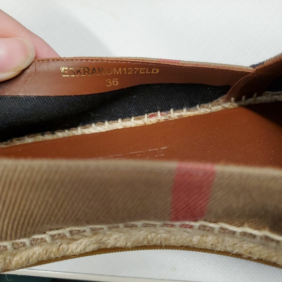 Burberry Espadrilles size 36 - Picture 6 of 6